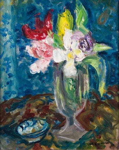 Charles CAMOIN - 1879-1965
VASE DE FLEURS...