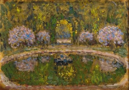Henri LE SIDANER - 1862-1939
BASSIN DE TRIANON...
