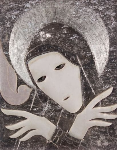Marie VASSILIEFF - 1897-1958
SAINTE À L'OISEAU...