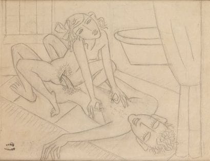 Marie VASSILIEFF - 1897-1958
L'AMOUR Dessin...
