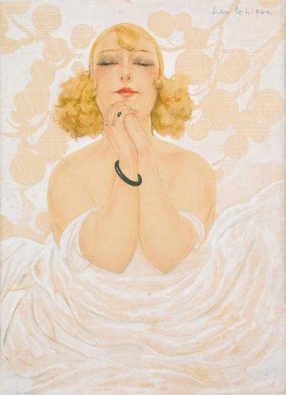 Sacha ZALIOUK - 1887-1971
JEUNE FILLE FAISANT...