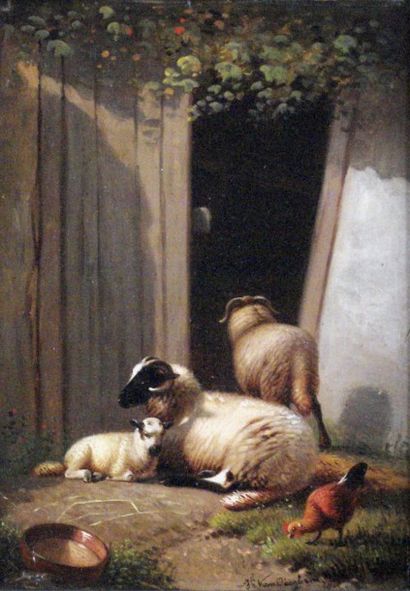 Joseph van DIEGHEM - 1843-1885
LA FERME,...