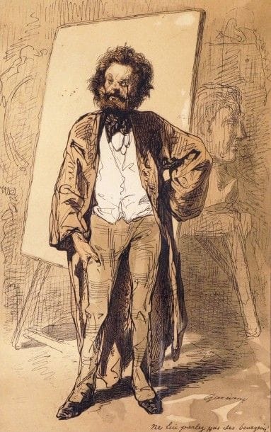 Paul GAVARNI - 1804-1866
NE LUI PARLEZ PAS...