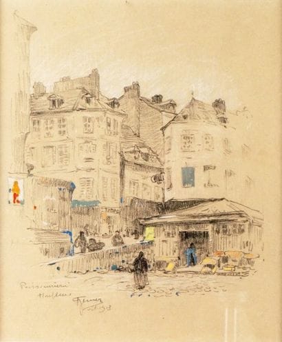 Paul Élie GERNEZ - 1888-1948
POISSONNERIE...