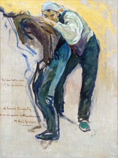 Manuel Ruiz GUERRERO - 1864-1917
ÉTUDE PRÉPARATOIRE...
