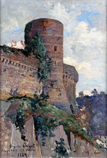 Eugène CHIGOT - 1860-1923
LE CHÂTEAU DE FOUGÈRES...