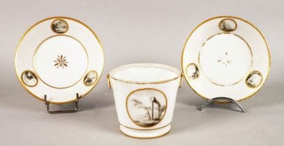PORCELAINE DE PARIS, manufacture du 21 barrière...