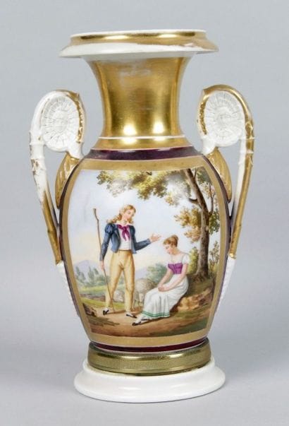 Porcelaine de Paris, époque Restauration
VASE...