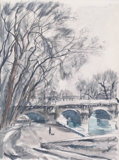 Gaston BARRET (1910-1991)
Paris, le Pont-Neuf,...