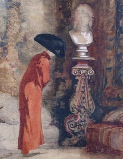 Gaston CLARIS (1843-1899)
Personnage en licorne...