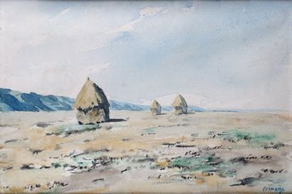 CORMAUX, école française du XXe siècle
Paysage...