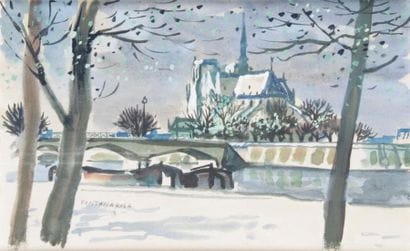 Lucien FONTANAROSA - 1912-1975

PARIS, NOTRE-DAME...