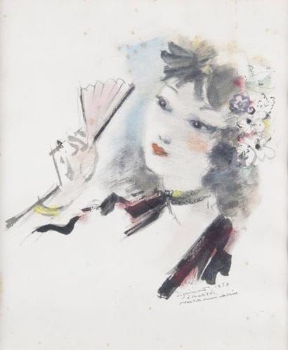 André DIGNIMONT - 1891-1965

JEUNE FILLE...