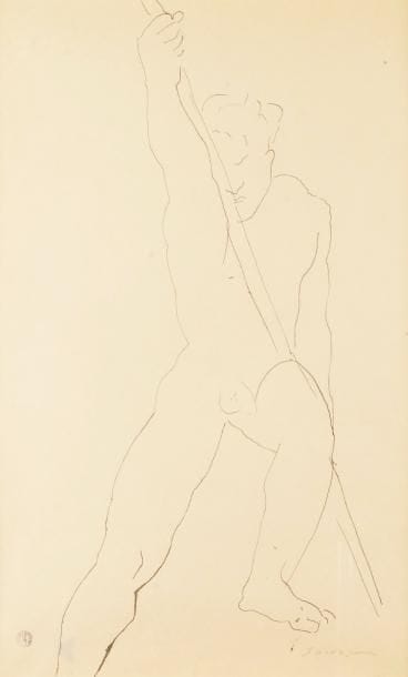 Léopold SURVAGE - 1879-1968

LE PERCHISTE
Dessin...