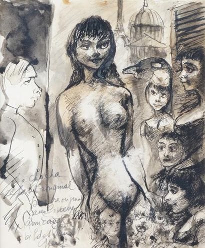 Édouard GOERG - 1893-1969

LE NU
Encre de...