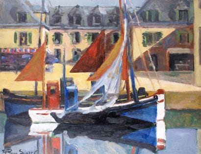 Pierre SICARD - 1900-1981

BATEAUX DE PÊCHE...