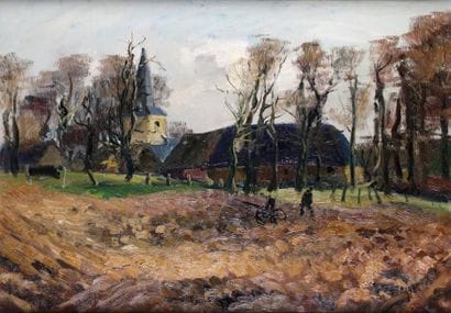 Gaston SEBIRE - 1920-2001

TRAVAUX DES CHAMPS
Huile...