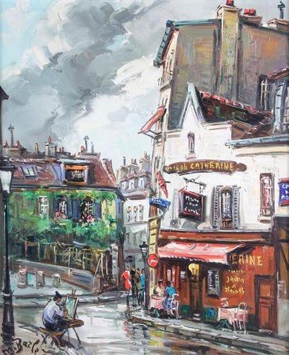 Maurice BARLE - 1903-1961

MONTMARTRE, PEINTRE...