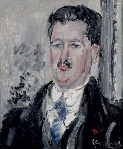 GEN-PAUL - 1895-1975
PORTRAIT PRÉSUMÉ D'ÉMILE...