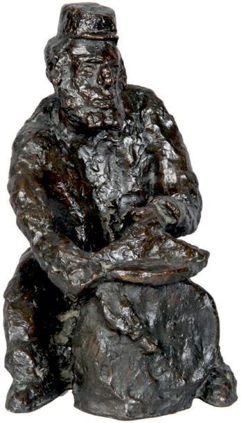 MANE-KATZ - 1894-1962
LE JOUEUR DE TAMBOUR
Bronze...
