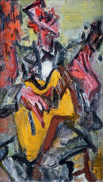 GEN-PAUL - 1895-1975
LE GUITARISTE
Huile...
