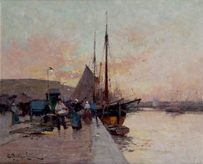 Eugène GALIEN-LALOUE - 1854-1941
PÊCHEURS...