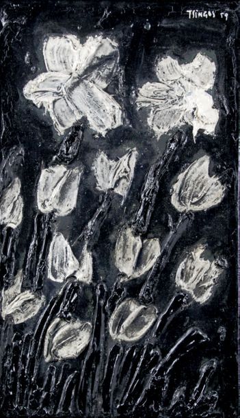 Thanos TSINGOS - 1914-1965
FLEURS BLANCHES,...