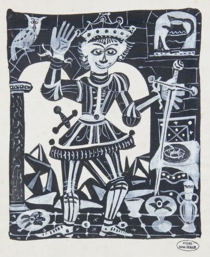 André DERAIN 1900-1954
LE ROI CHEVALIER,...