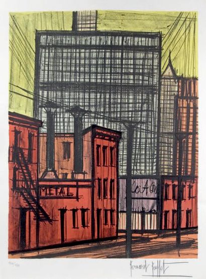 Bernard BUFFET 1928-1999
NEW-YORK
Lithographie...