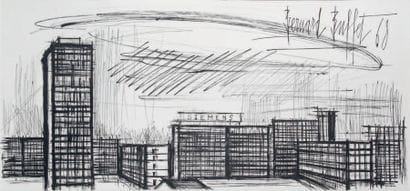 Bernard BUFFET - 1928-1999
SIEMENS, 1968
Suite...