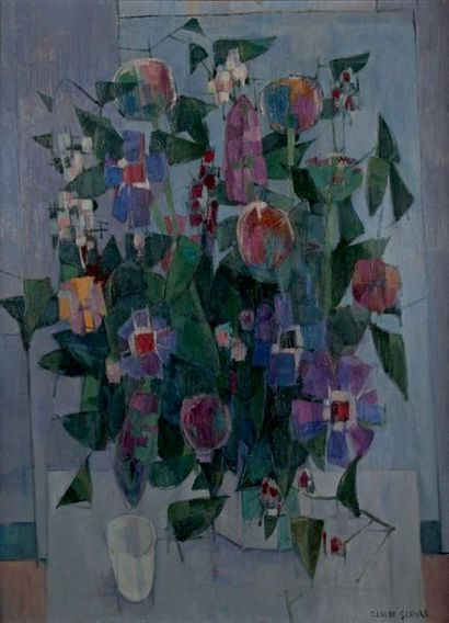 Claude SCHURR - 1921-2014
VASE DE FLEURS
Huile...