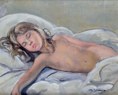 Maurice EHLINGER - 1896-1981
CHRISTINE, JEUNE...