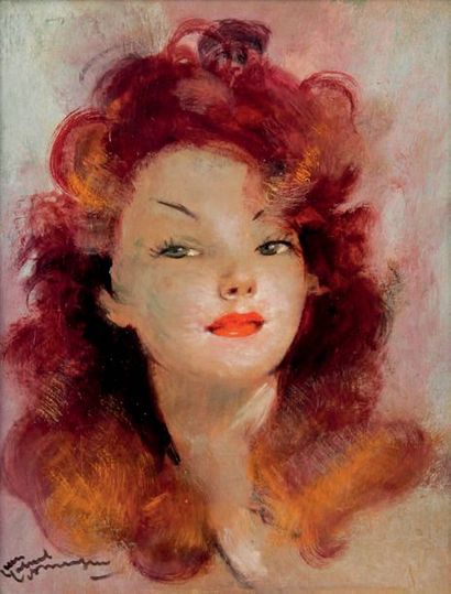 Jean-Gabriel DOMERGUE - 1889-1962
LA BELLE...