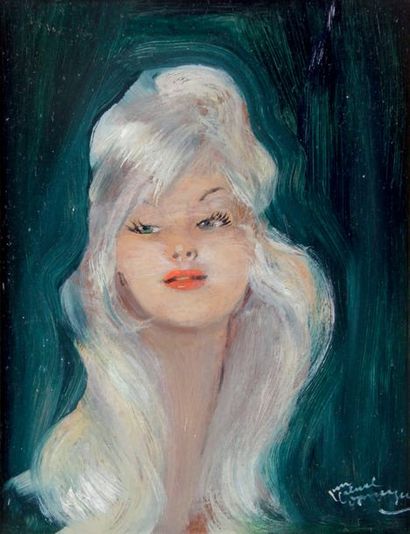 Jean-Gabriel DOMERGUE - 1889-1962
NANOUCH
Huile...