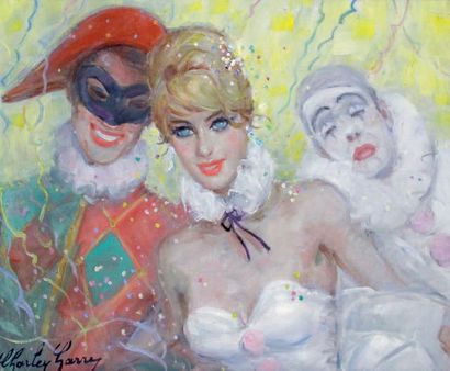 Charly GARRY - 1891-1973
CARNAVAL
Huile sur...