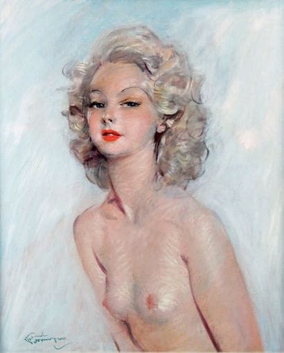 Jean-Gabriel DOMERGUE - 1889-1962
MISS JOAN,...