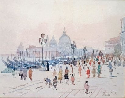 Mykola Vasyl KRYCHEVSKY - 1898-1961
VENISE,...