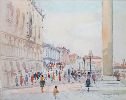Mykola Vasyl KRYCHEVSKY - 1898-1961
VENISE,...