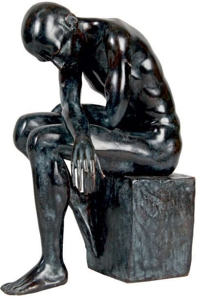 Annabelle DELAIGUE - 1974
LE PENSEUR
Bronze...
