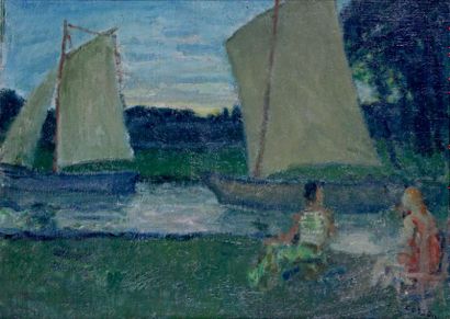 Marcel COSSON - 1878-1956
CONVERSATION EN...