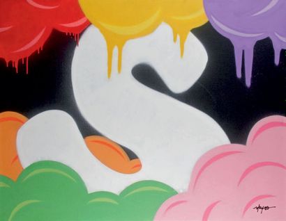 SKYSO
COMPOSITION
Acrylique sur toile signée...