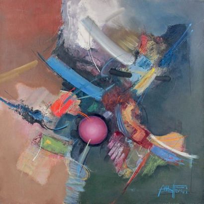 Mathieu MATTEVSKI - né en 1946
COMPOSITION
Huile...