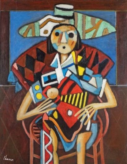 Roland CHANCO - né en 1914
CAROLINE, 1972
Huile...