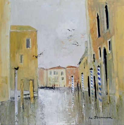 Michel JOUENNE - né en 1933
VENISE, LE SILENCE...