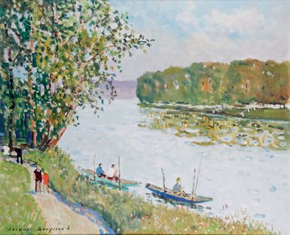 Jacques BOUYSSOU - 1926-1997
PÊCHEURS EN...