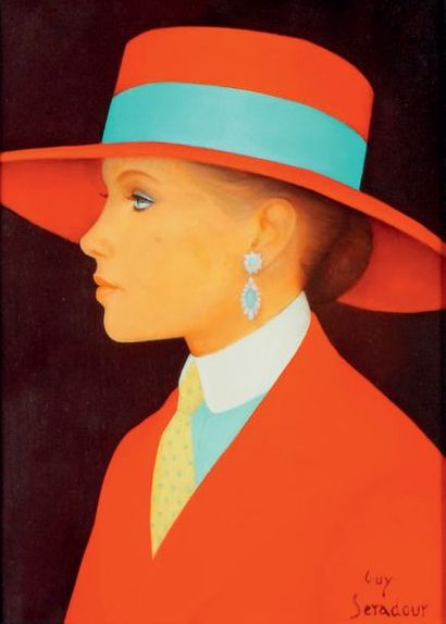 Guy SERADOUR - 1922-2007
HARMONIE ROUGE,...