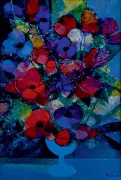 Camille HILAIRE - 1916-2004
LE VASE BLEU
Huile...
