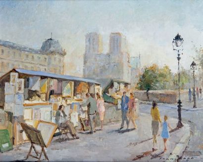 FRAN-BARO - 1926-2000
PARIS, LES BOUQUINISTES...