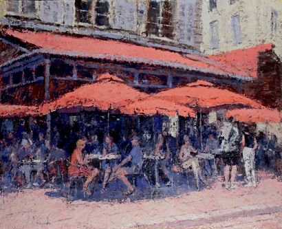 Toshio MATSUDA - né en 1949
LA TERRASSE DU...