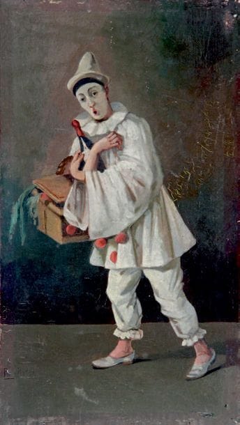Lucio ROSSI - 1846-1913
LES DEUX CLOWNS
Huile...